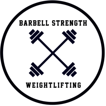 Barbell Strength Weightlifting Logo